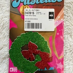 Christmas wreath pastease